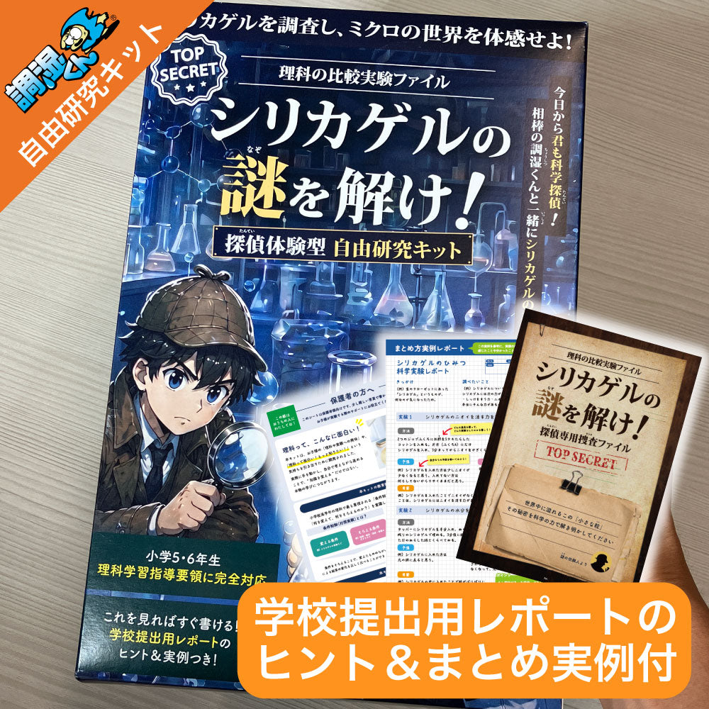 理科の比較実験ファイル 自由研究キット
