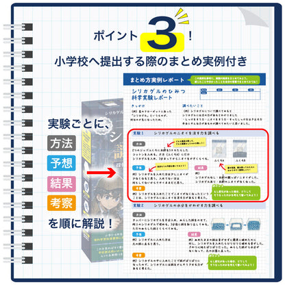 理科の比較実験ファイル 自由研究キット