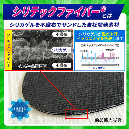 履く脱臭剤　シートタイプ