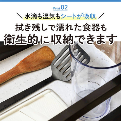 シリカドライシート　食器棚用