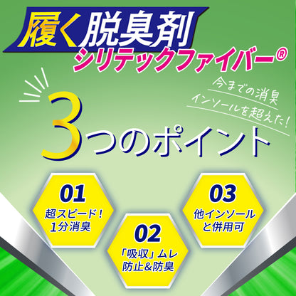 履く脱臭剤　シートタイプ