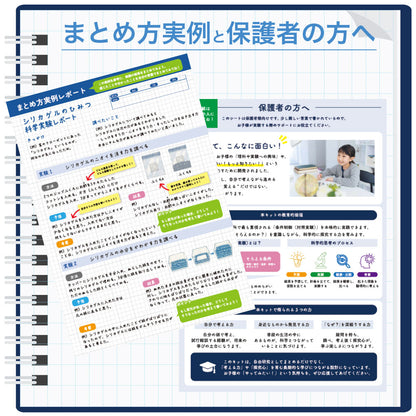理科の比較実験ファイル 自由研究キット