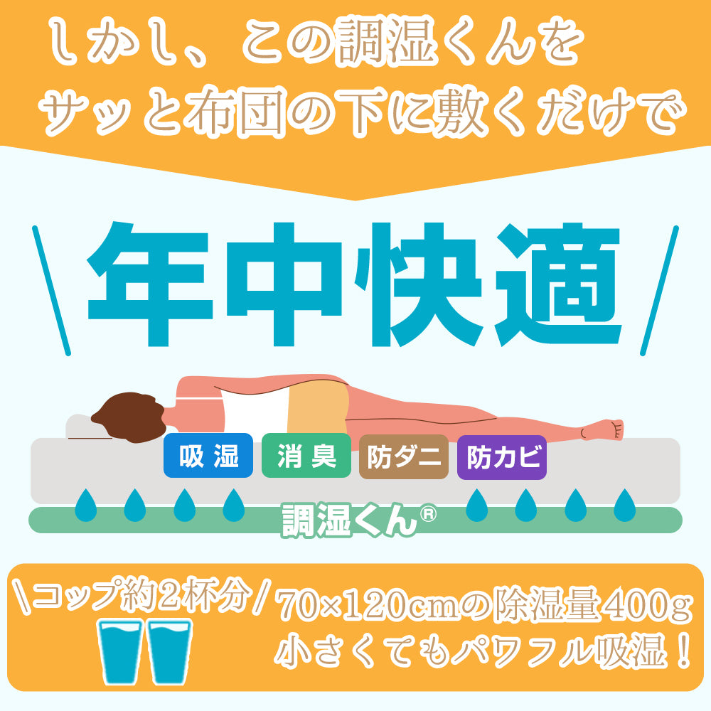 調湿くんの除湿シート　赤ちゃん用