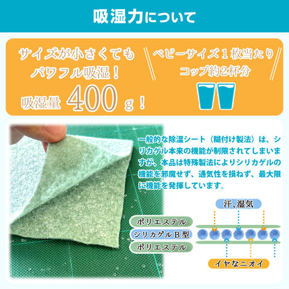 調湿くんの除湿シート　赤ちゃん用