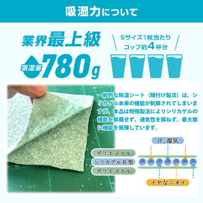 調湿くんの除湿シート