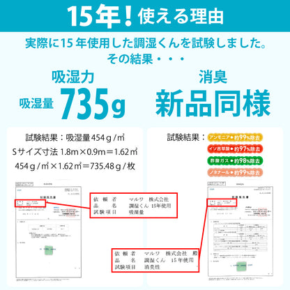 調湿くんの除湿シート