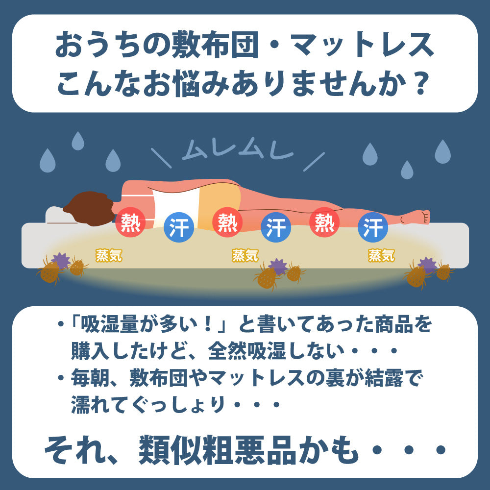 調湿くんの除湿シート
