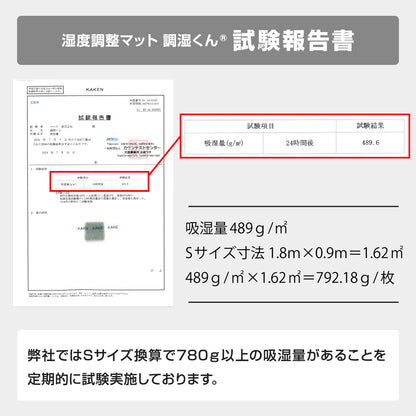 調湿くんの除湿シート